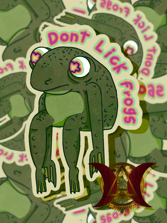 dont lick frogs